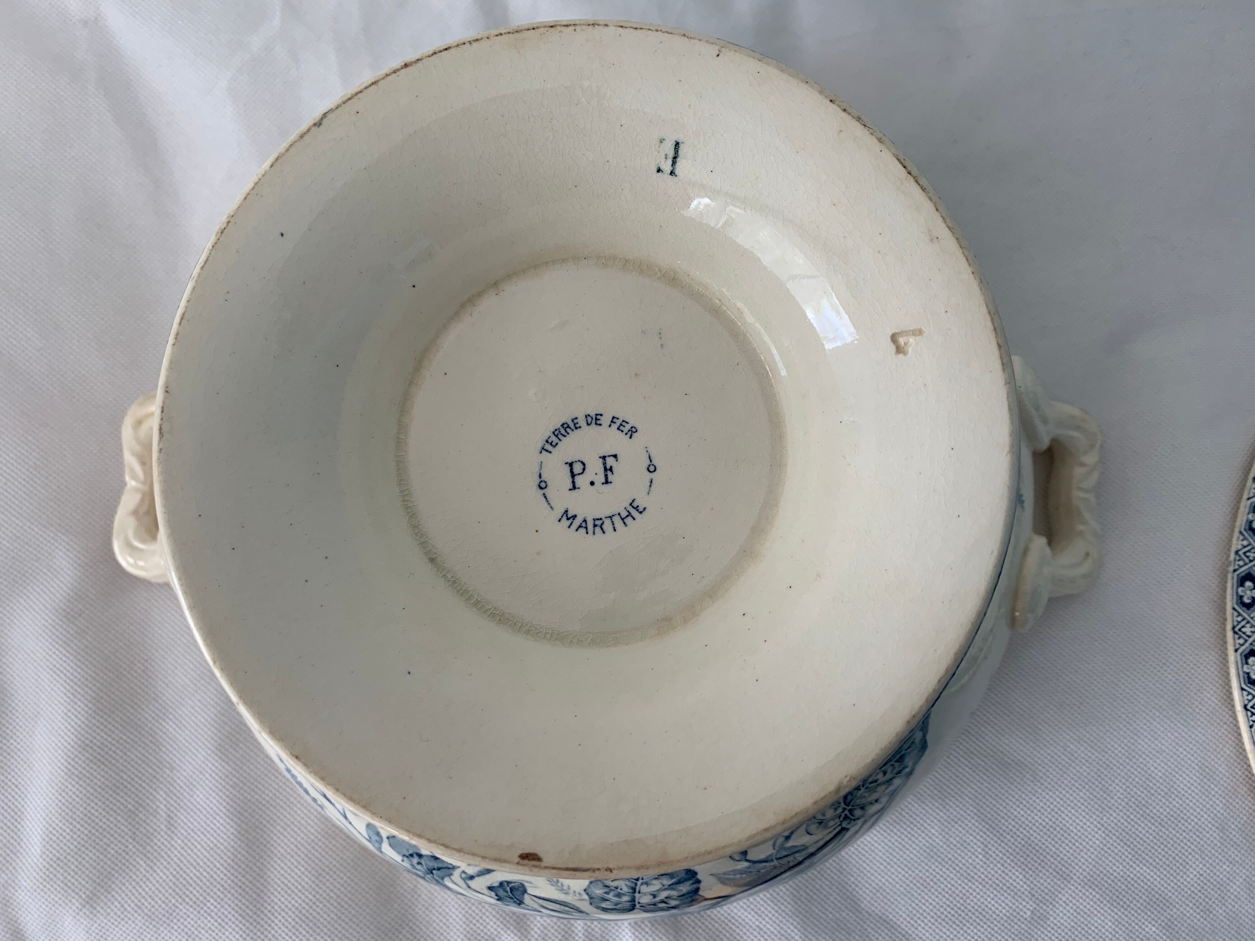 Old blue soup, Terre de Fer, martha model