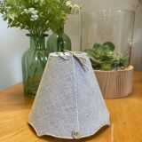 Lampshade flax festoons