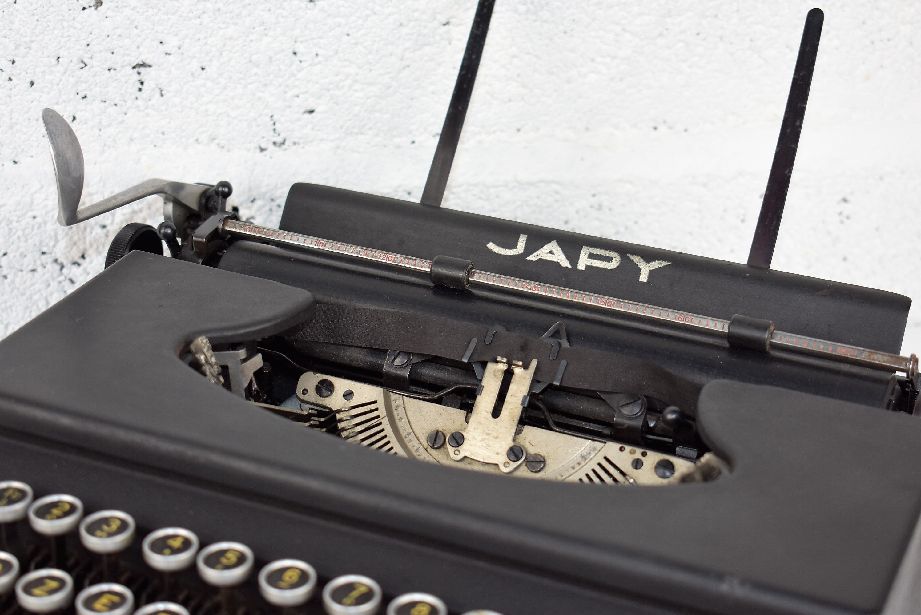 Japy metal typewriter