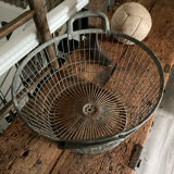 Industrial metal basket