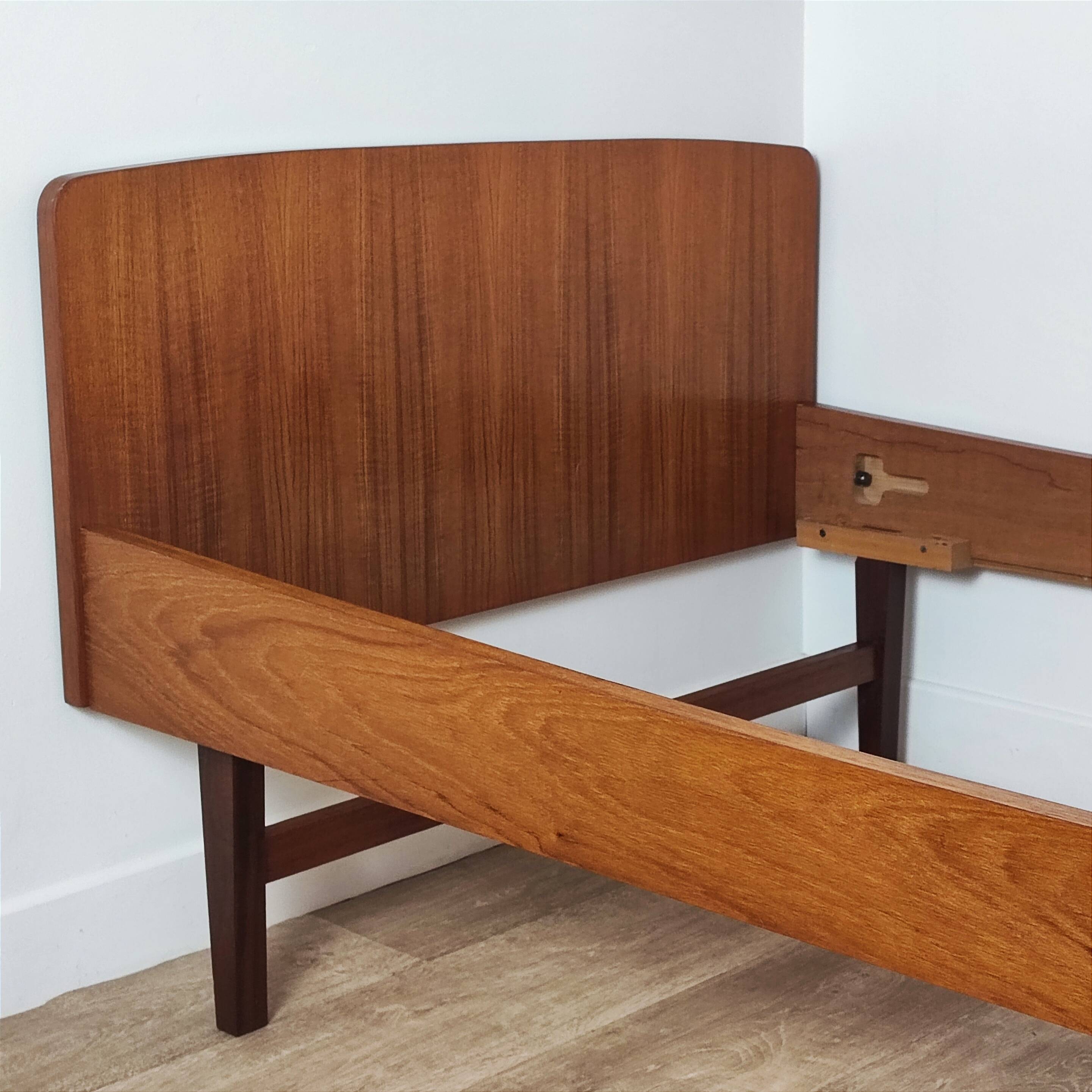 Vintage Scandinavian style bed