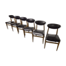 6 chairs in teak