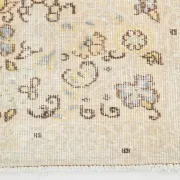 5x9 Ivory & Cream Oriental Persian Rug, Vintage Classic Home Decor Carpet