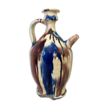 Carafe à l’huile multicolore vintage