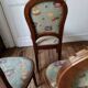 Set of 7 antique upholstered chairs