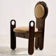 Hungarian Pine Dining Set by Mária Szedleczky, 1970s, Set of 5