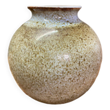 Stoneware ball vase