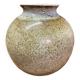 Stoneware ball vase