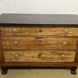 Empire chest of drawers returned from Egypt