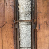 Pair of walnut doors