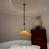 Large Adjustable Pendant Lamp with Counterweight by Florian Schulz
