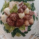 Antique Barbotine Vase