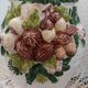 Antique Barbotine Vase
