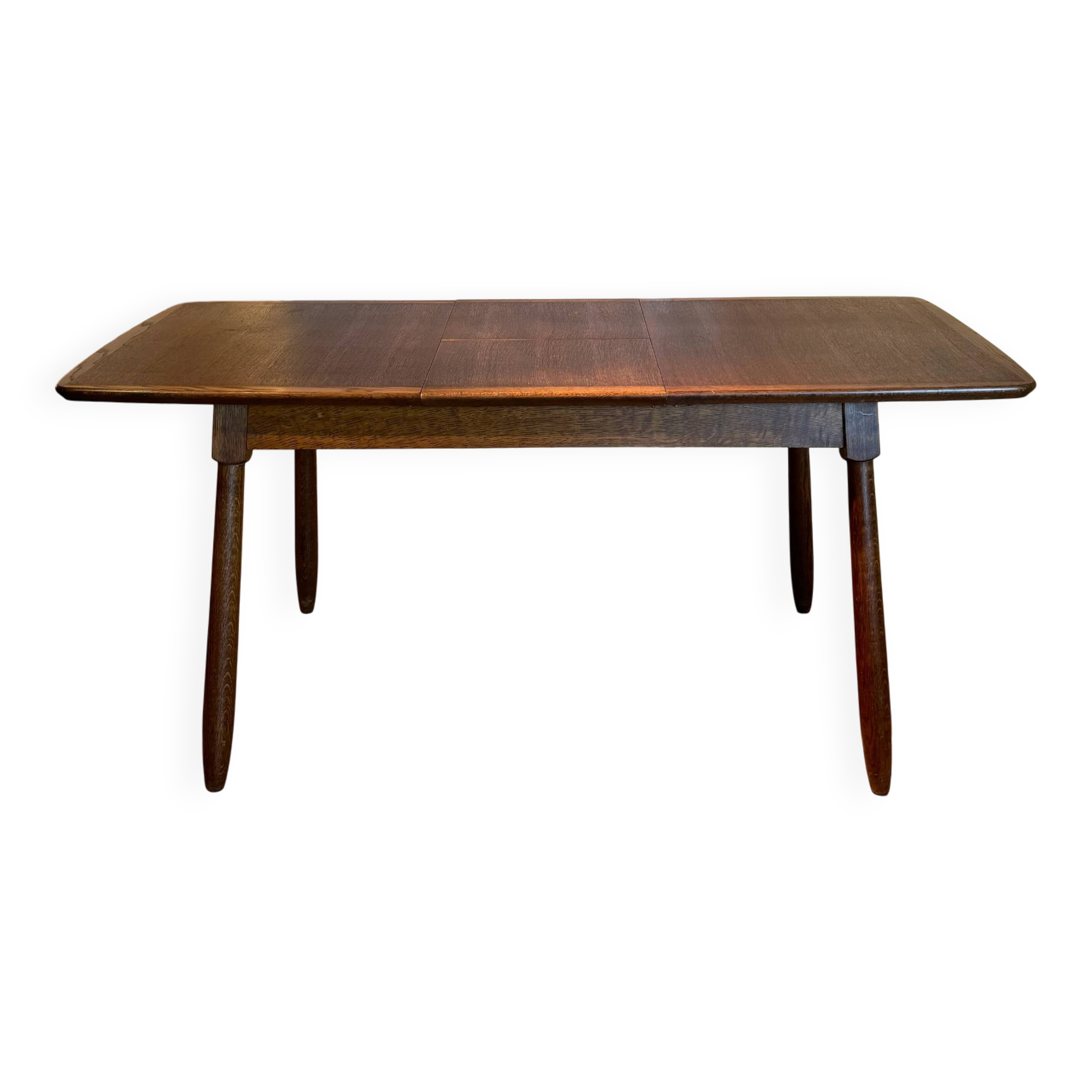 Vintage Scandinavian oak table "Mette"