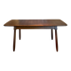 Vintage Scandinavian oak table "Mette"