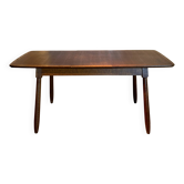 Vintage Scandinavian oak table "Mette"