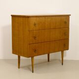 Scandinavian chest of drawers from the 60s, 3 drawers. Ref Romy