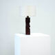 Sculptural table lamp by Gianni Pinna