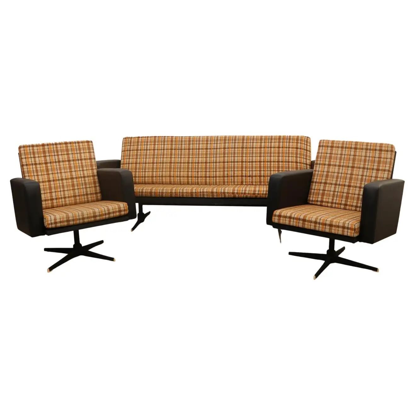 Vintage eastern bloc living room set, 1970s