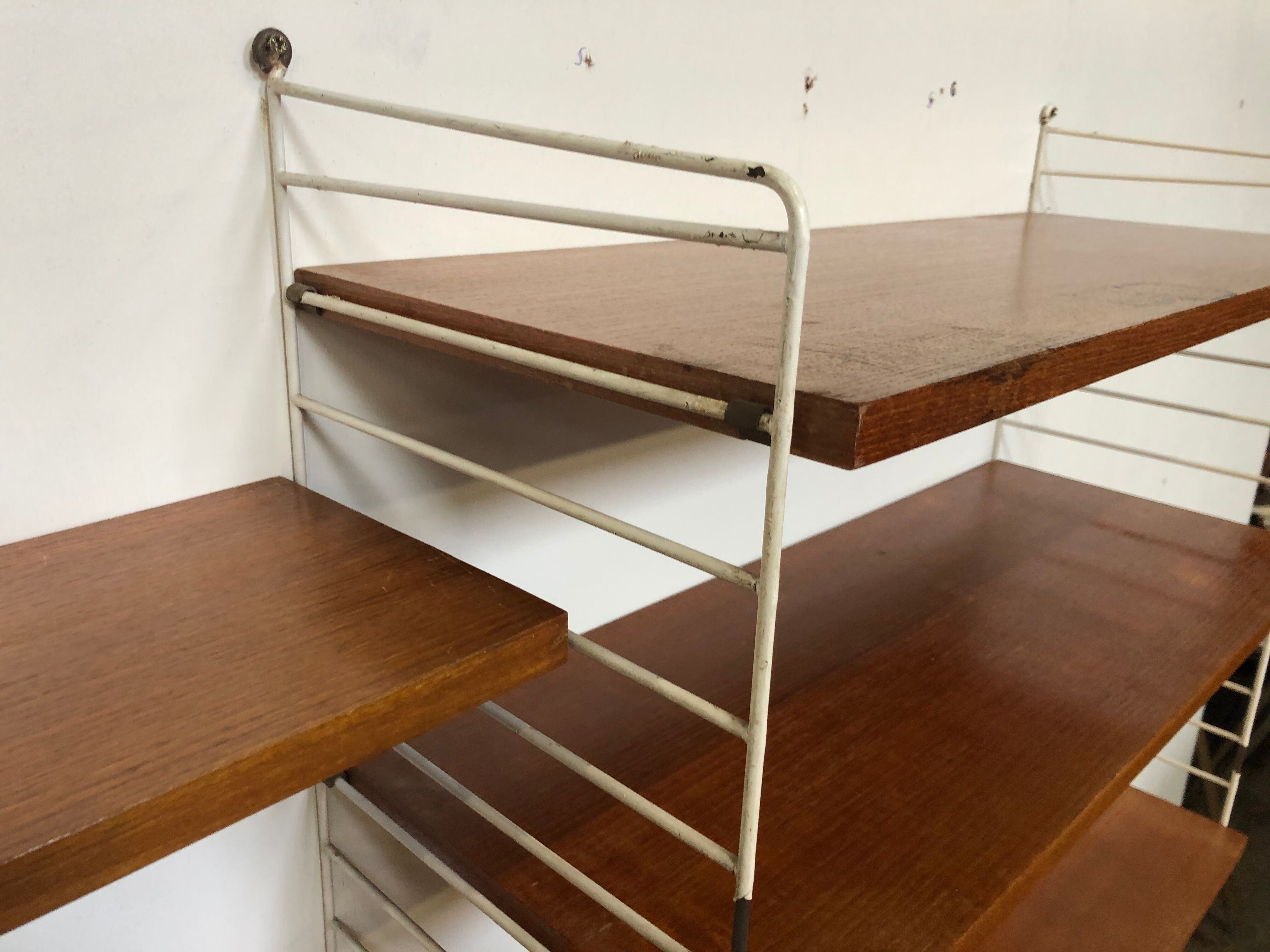 Nisse Strinning shelf wall system from the 1960s