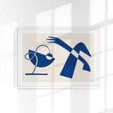 The Swan Song, Limited Edition, Minimalist Abstract Art Poster