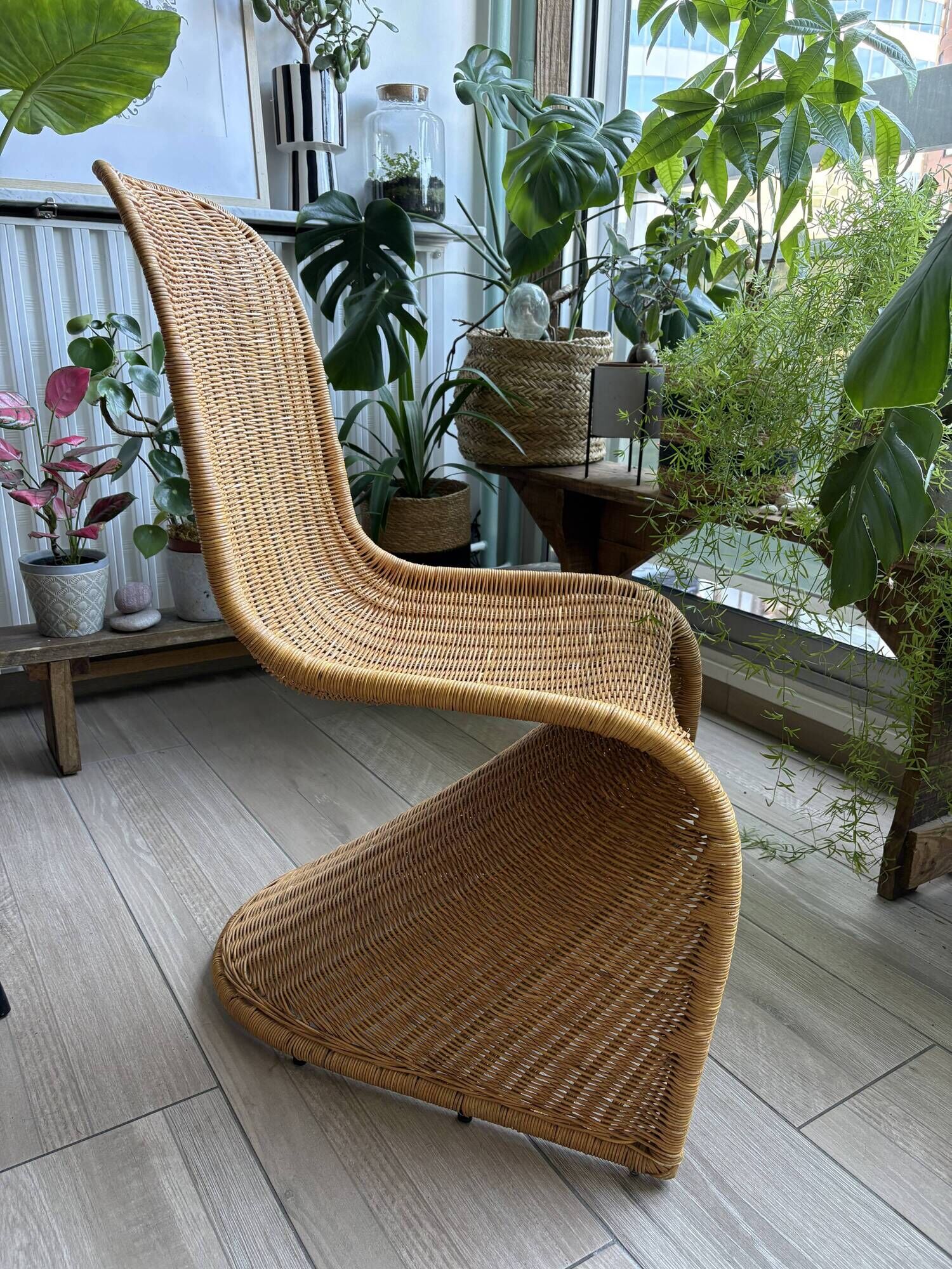 Vintage rattan chair