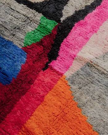 MOROCCAN WOOL RUG 200X100