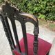 Napoleon III period nanny chair
