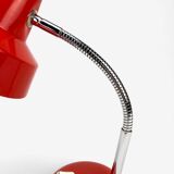 Red casserole lamp 70'S