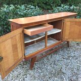 Sideboard in oak compass feet