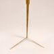 Brass floor lamp attributed to Svend Aage Holm Sorensen.