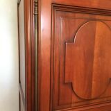 Solid cherry cabinet