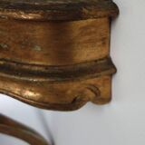 Console murale en bois vintage