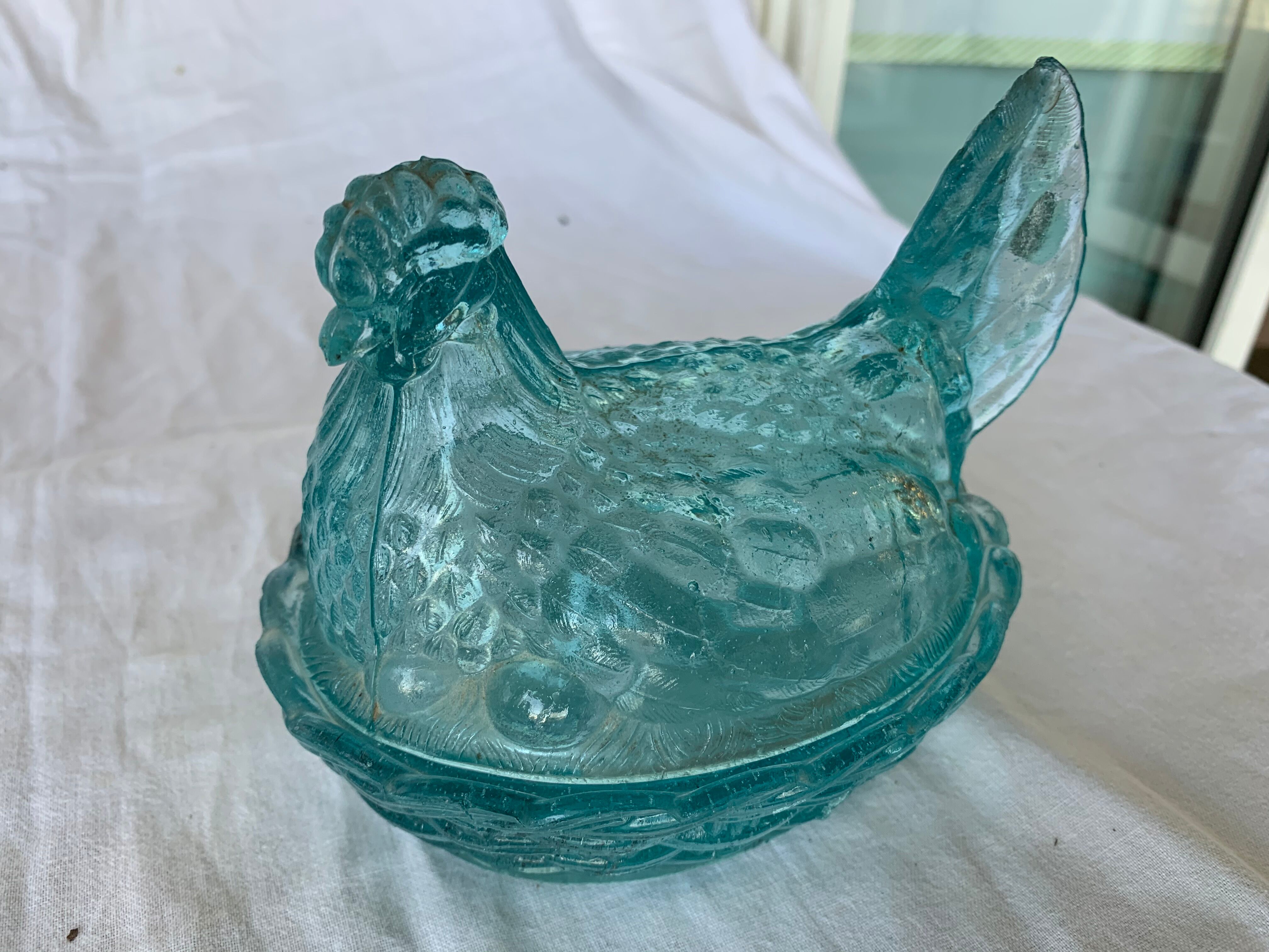 Glass chicken terrine