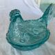 Terrine poule en verre