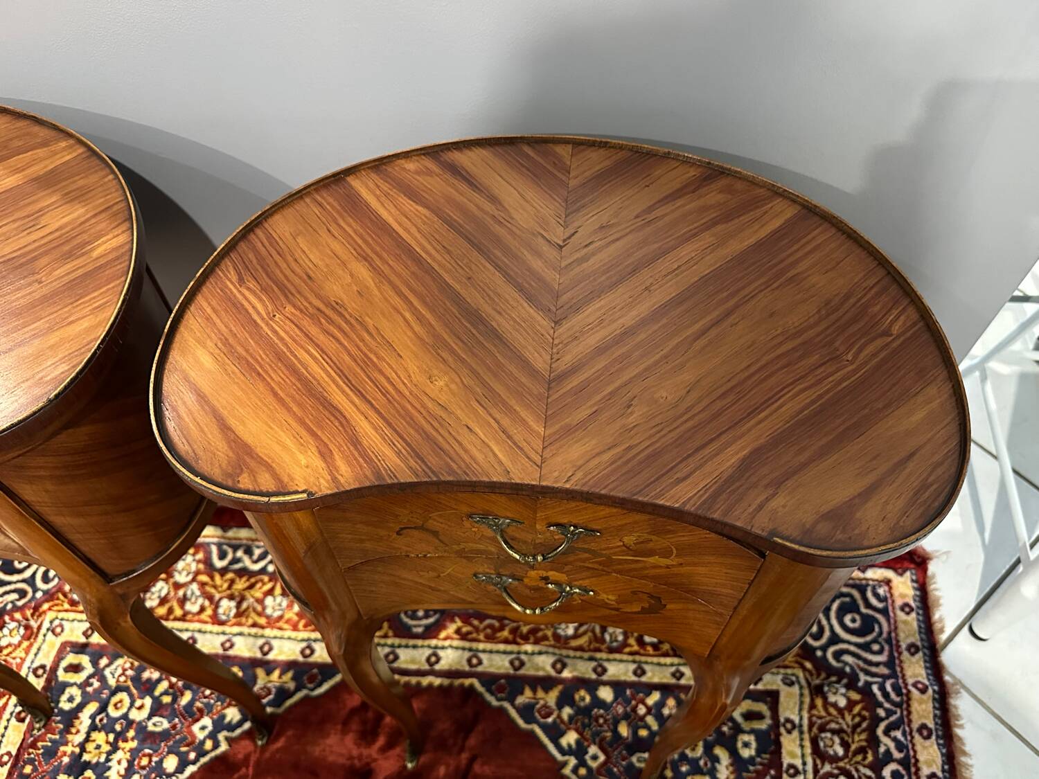 Paire de Chevet  rognon Louis XV