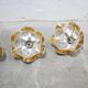 Vintage lotus flower pendant lamp