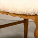 Henning Kjærnulf dining chairs set in Oak and Sheepskin, Denmark, 1960s