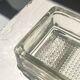 Ashtray catch-all Nevada in tempered glass attributed to Corbusier / Perriand