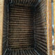 Wicker trunk woven nineteenth century