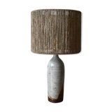 Rope and sandstone lamp