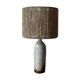 Lampe corde et grès