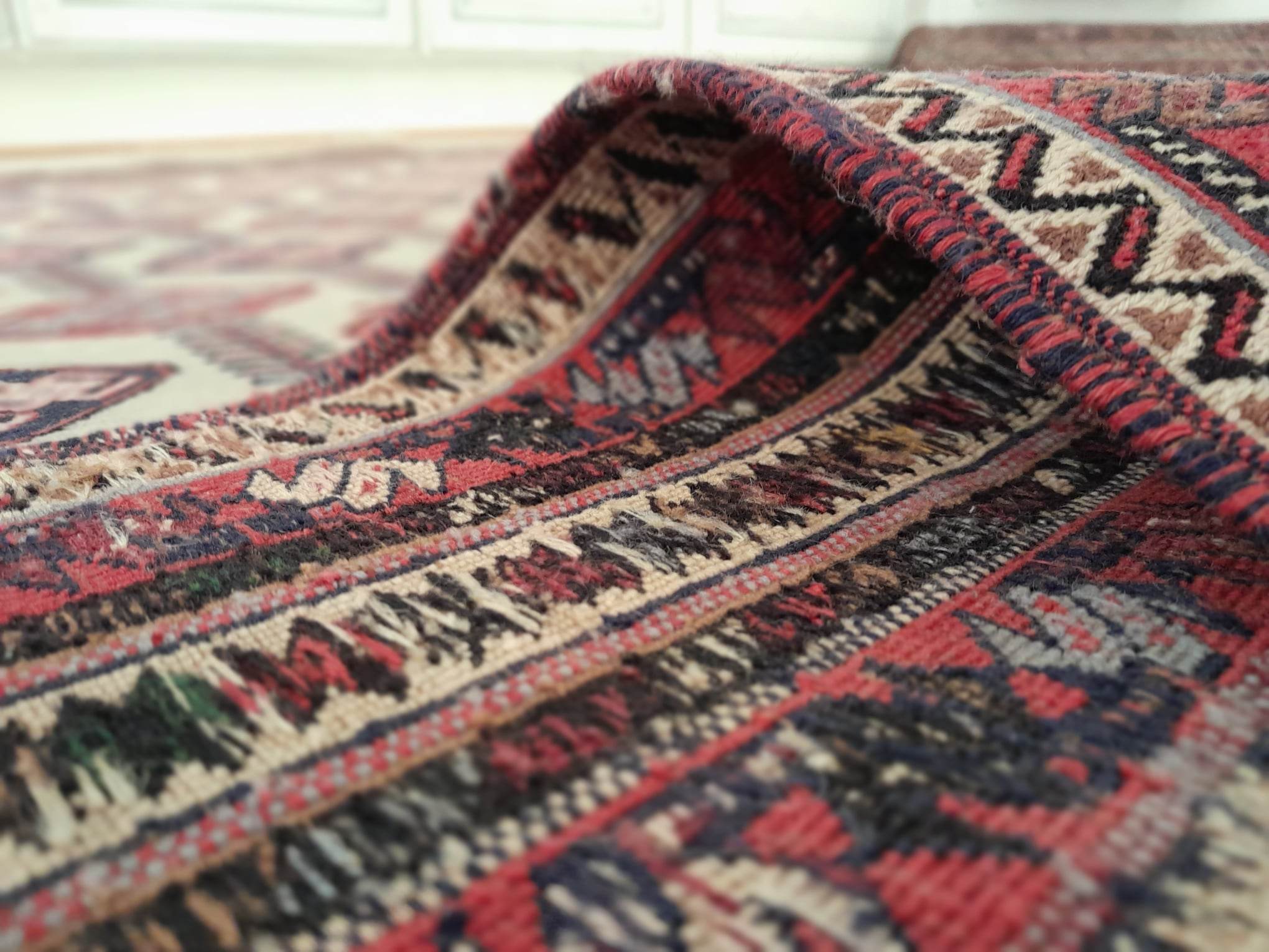 Kilim persian souzany afshar handmade 180x118cm