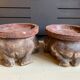 Pair of African stools