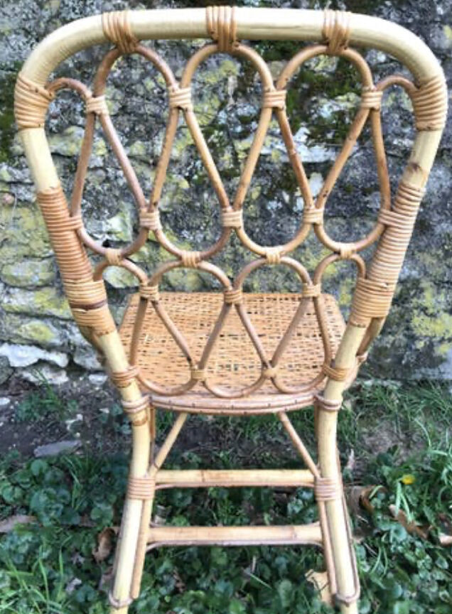 Vintage rattan chair
