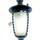 Small 1-light wrought iron lantern