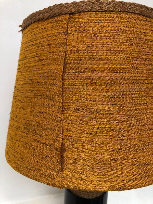 Lampe en corde et bakélite, 1970