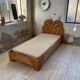 Bed 1 place "palm" wicker and rattan Vivai Del Sud