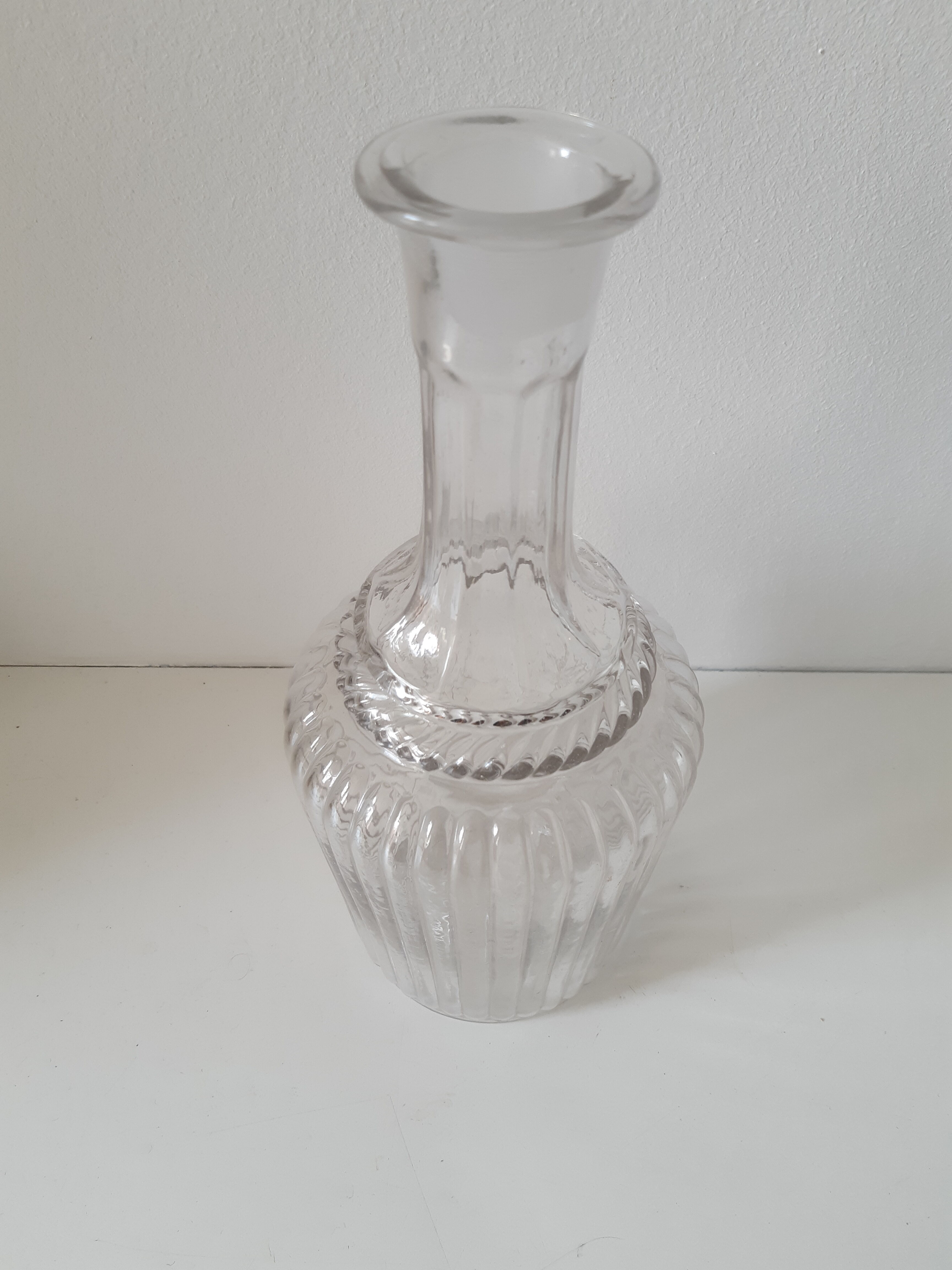 Vintage glass bottle