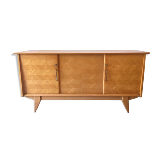 Enfilade à pieds compas des années 50 vintage